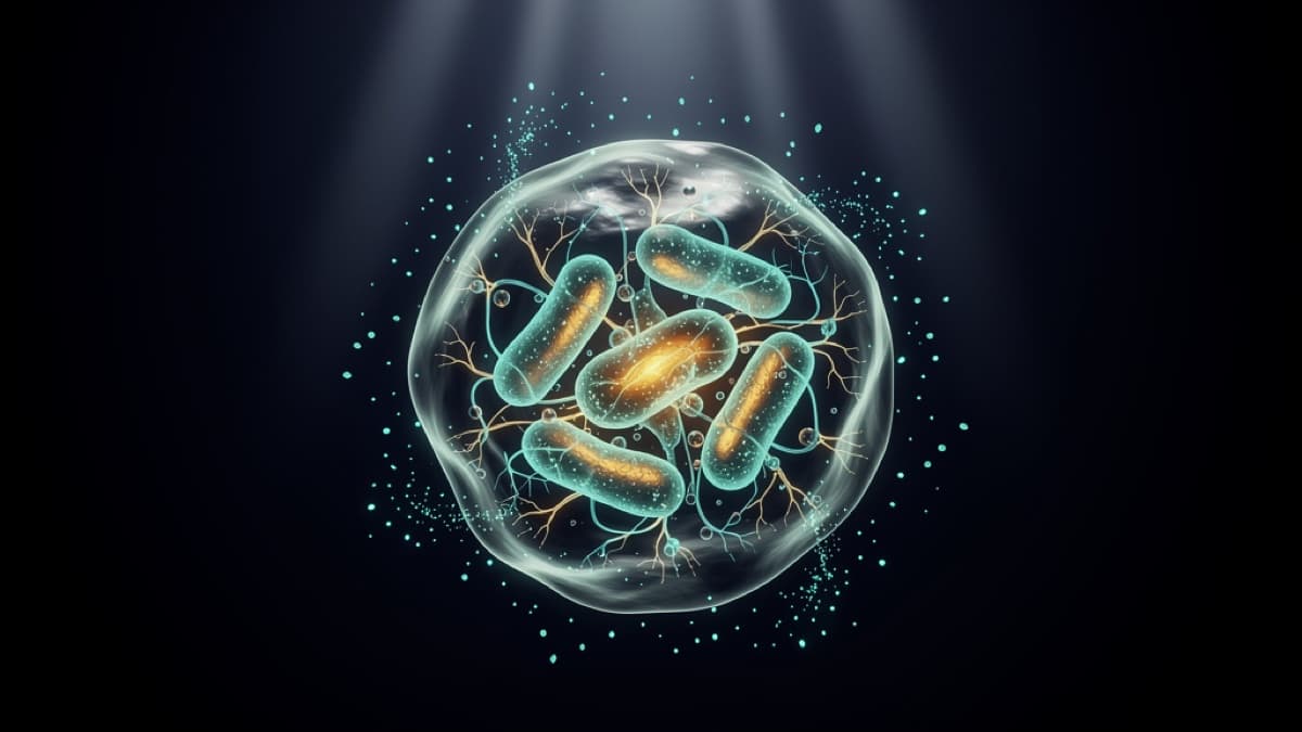 Abstract IV Nutrition science illustration - LiveNow Longevity, Las Vegas