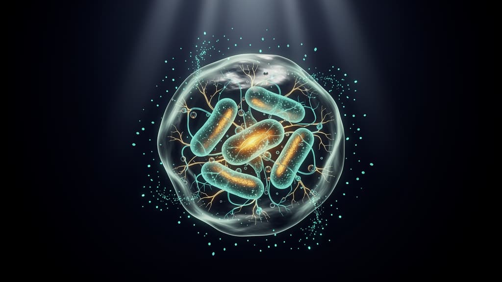 Abstract Longevity Medicine science illustration — LiveNow Longevity, Las Vegas
