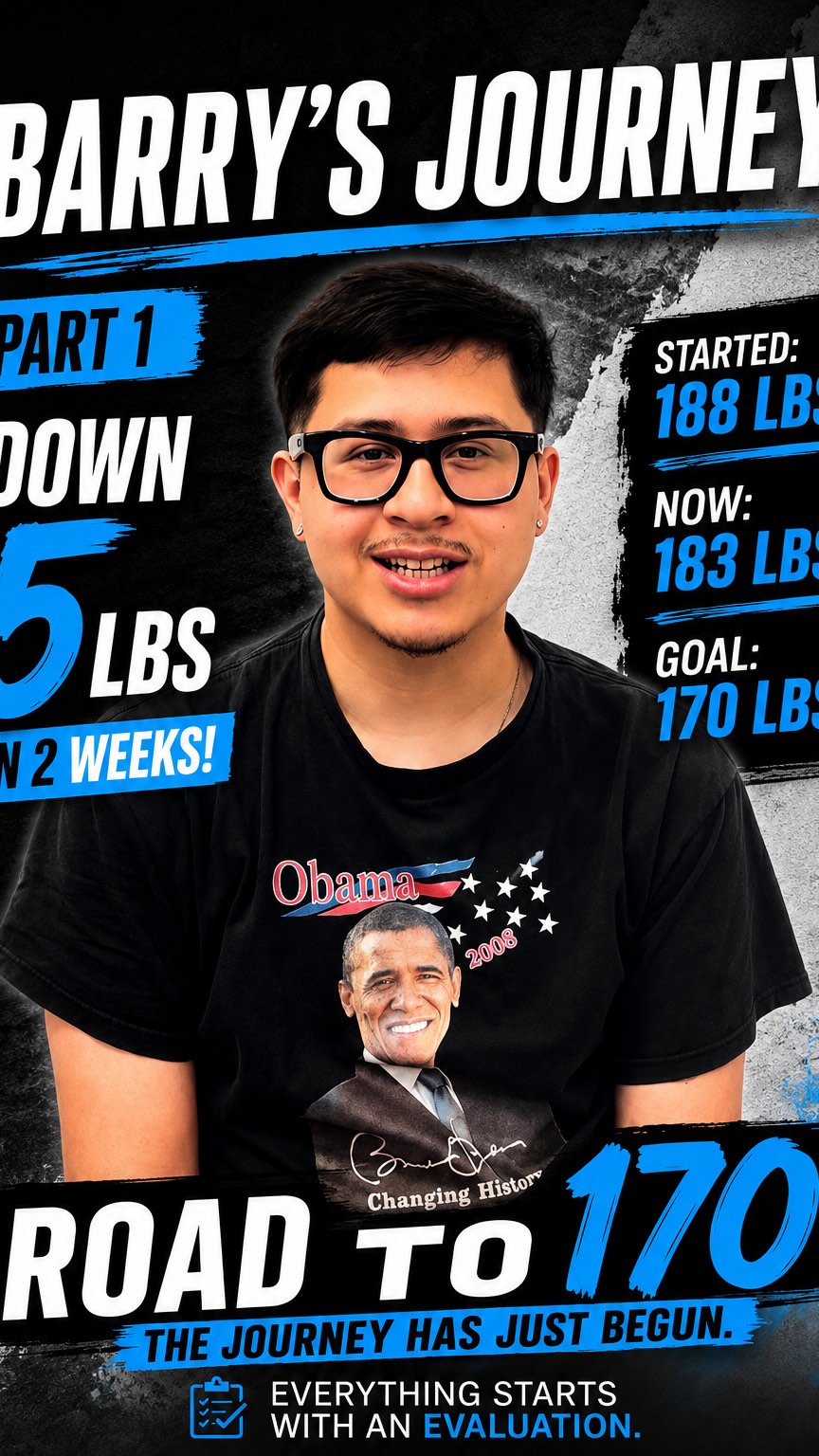 Barry Week 1 — LiveNow Longevity patient transformation