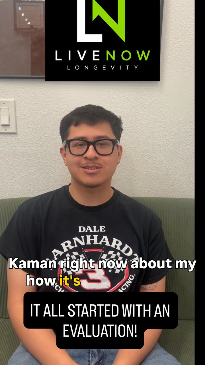 Barry Week 3 — LiveNow Longevity patient transformation